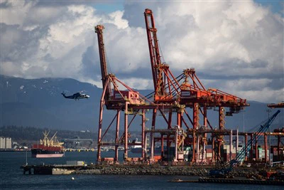 Krovininiai jūros kroviniai iš Kinijos į Kanadą